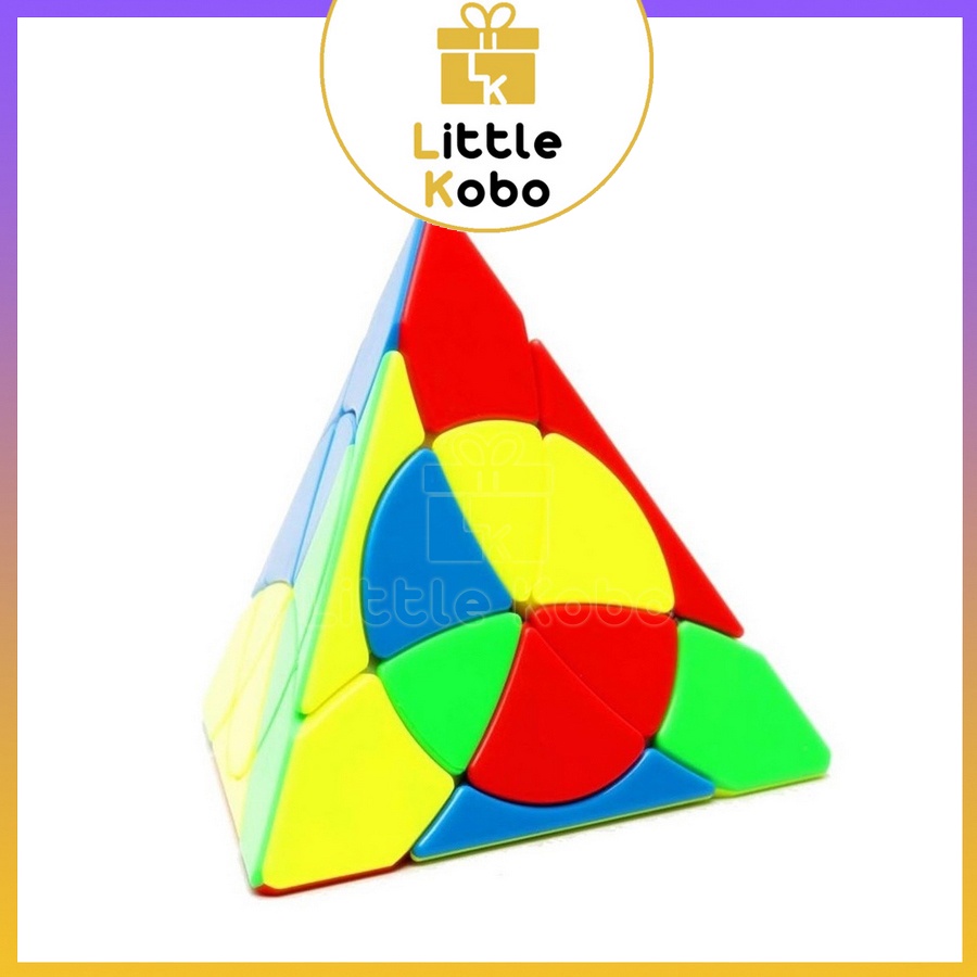 Rubik Biến Thể YJ Petal Pyraminx Yulong Rubik Biến Thể Tam Giác Pyraminx Stickerless