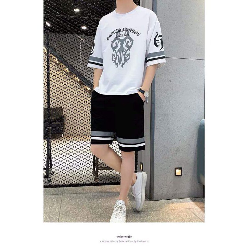 Đồ bộ nam bộ thun nam hoa văn đủ size | BigBuy360 - bigbuy360.vn