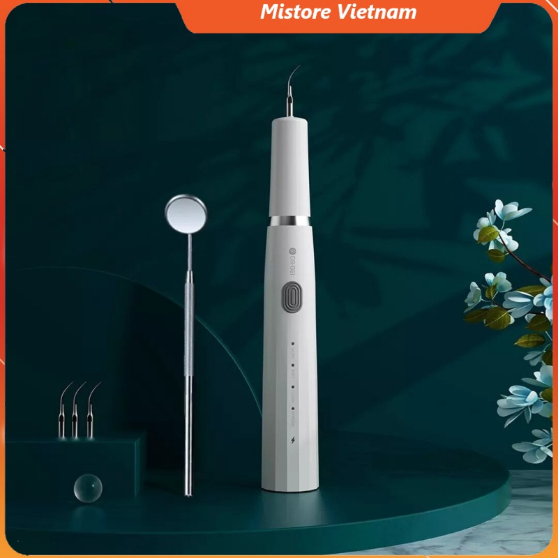Máy cạo vôi răng Điện siêu âm cầm tay Xiaomi DR.BEI YC2 chuyên dụng cho nha khoa sử dụng tại nhà