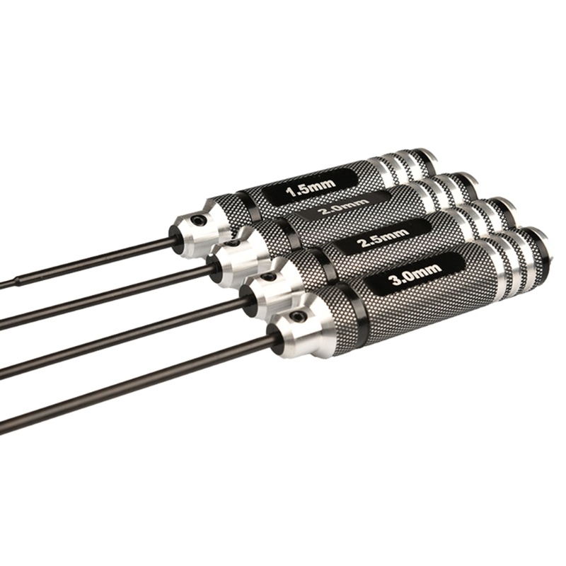 Bộ Chìa Vặn Ốc Vít 1.5 / 2 / 2.5 / 3.0mm Cho Mô Hình Điều Khiển Từ Xa
