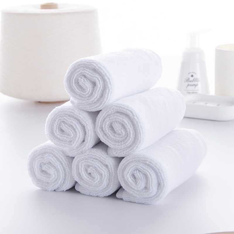 Khăn Lau Tay / Khăn Lau Bếp Vải Cotton Hình Vuông Nhỏ Đa Năng Thấm Hút Nước