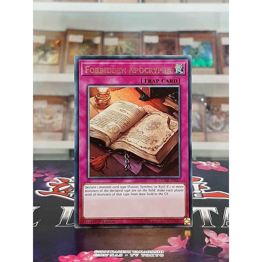 Thẻ Bài YugiOh! Mã DUDE-EN047 - Forbidden Apocrypha - Ultra Rare - 1st Edition