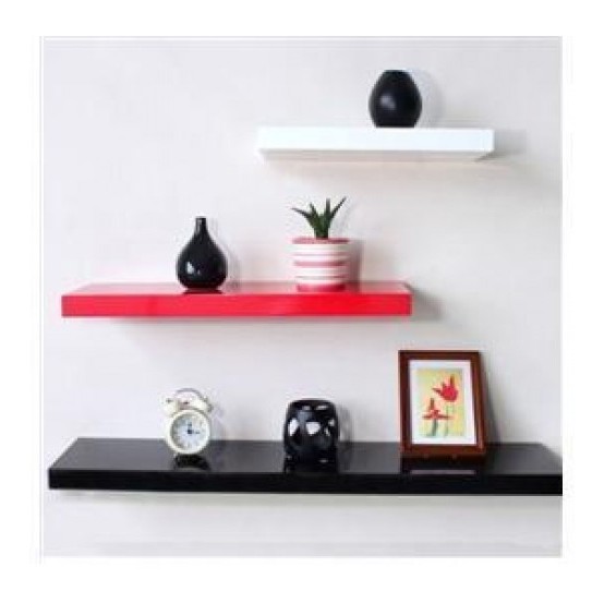 kệ gố xanh chống ẩm  bộ 3 thanh 30,40,50cm sâu 12cm + Tặng giá đỡ điện thoại hình gấu cute