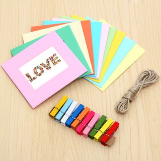 Khung ảnh Hàn Quốc Bộ (10 khung, 10 kịp, 1 dây thừng)