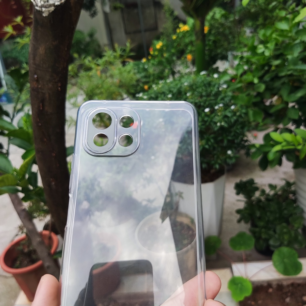 Ốp Lưng Dẻo Gor Xiaomi Mi 11 Lite, Mi 11 Lite 5G NE/ Mi 11, Xiaomi 12 Lite Trong Suốt Có Gờ Bảo Vệ Camera - Hãng GOR