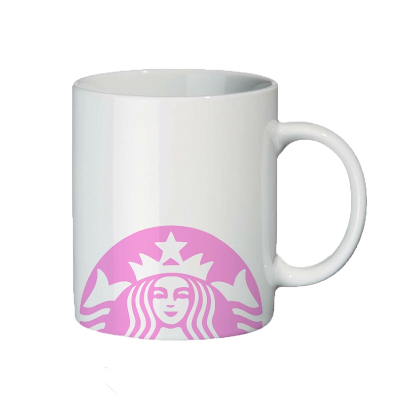 Cốc sứ ly sứ cafe 300ml biểu tượng Star.bucks Pro decor góc làm việc, làm quà tặng - SunstoreVN