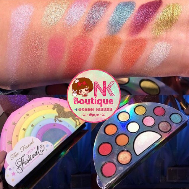 Phấn mắt TOO FACED LIFE'S A FESTIVAL
