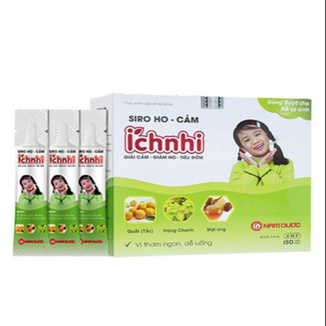 TPBVSK Siro Ho Cảm Ích Nhi (Gói 5ml)