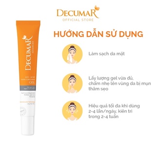 Decumar gel giảm mụn thâm