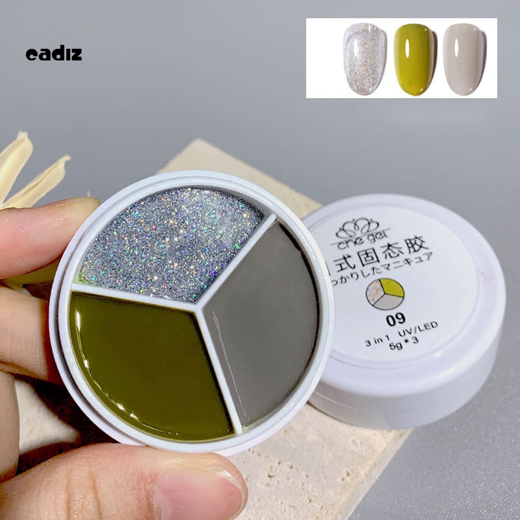 [Hàng mới về] Sơn móng tay dạng gel màu sắc không gây kích ứng lâu trôi cao cấp