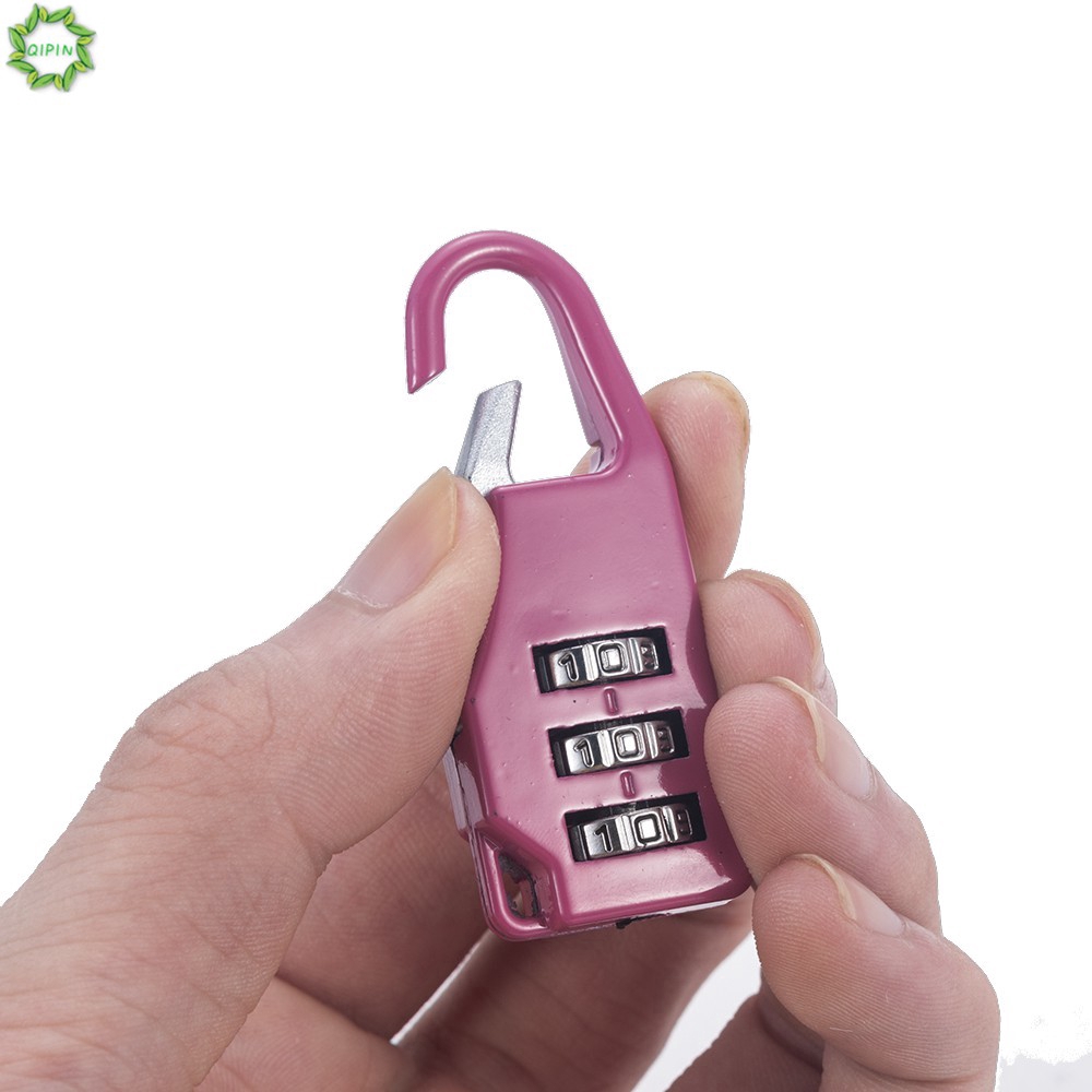 Ổ khóa an toàn có mật khẩu 3 số khóa tủ hành lý tiện dụng