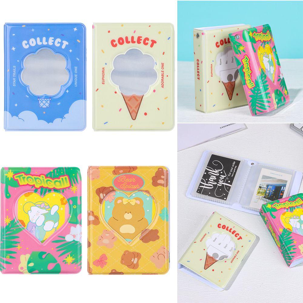 LANFY 40 Pockets Durable Photo Album Organizer Card Binder Collect Photocard Holder Scrapbooking Storage Book Useful 3 inch Picture Case