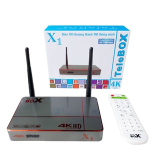 Đầu android tv box telebox X1