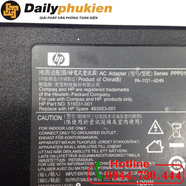 Phụ kiện SIÊU RẺ_ Sạc pin laptop HP Compaq 2210b 2230s hàng tháo máy