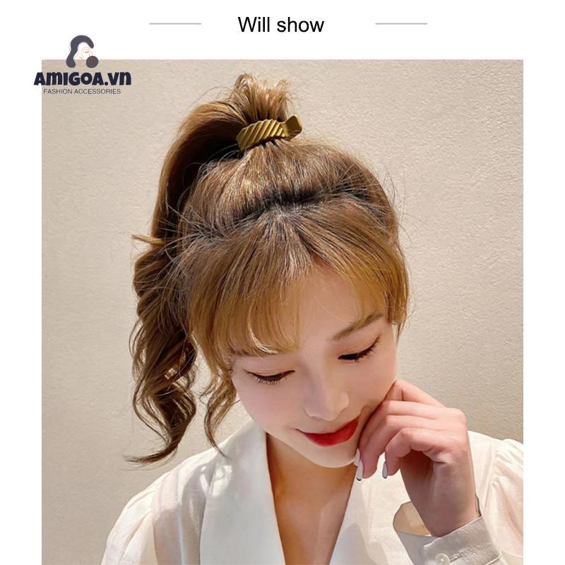 ✨✨Giá Đỡ Kẹp Tóc Đuôi Ngựa Phong Cách Hàn Quốc Cho Nữ