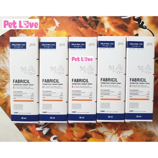 COMBO 5 FABRICIL XỊT VIÊM DA, GHẺ CÓ MỦ, VẢY GÀU CHÓ MÈO (ALKIN, ANH QUỐC)