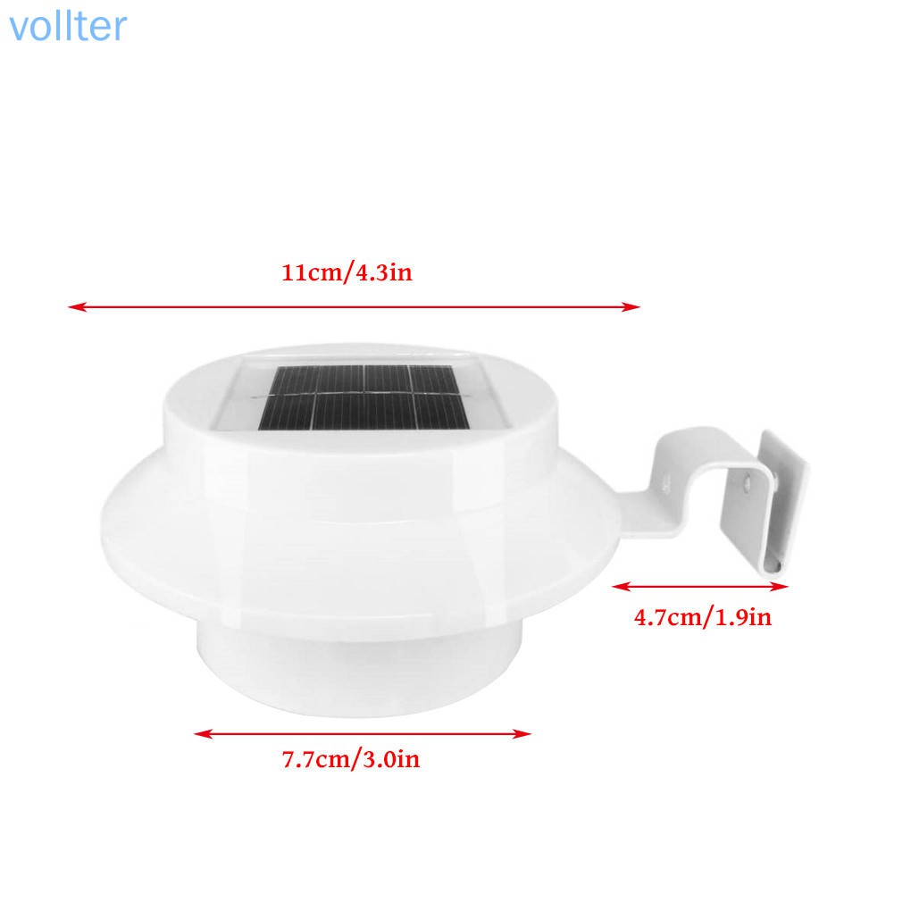 Đèn led sử dụng năng lượng mặt trời 5W gắn ngoài trời tiện lợi