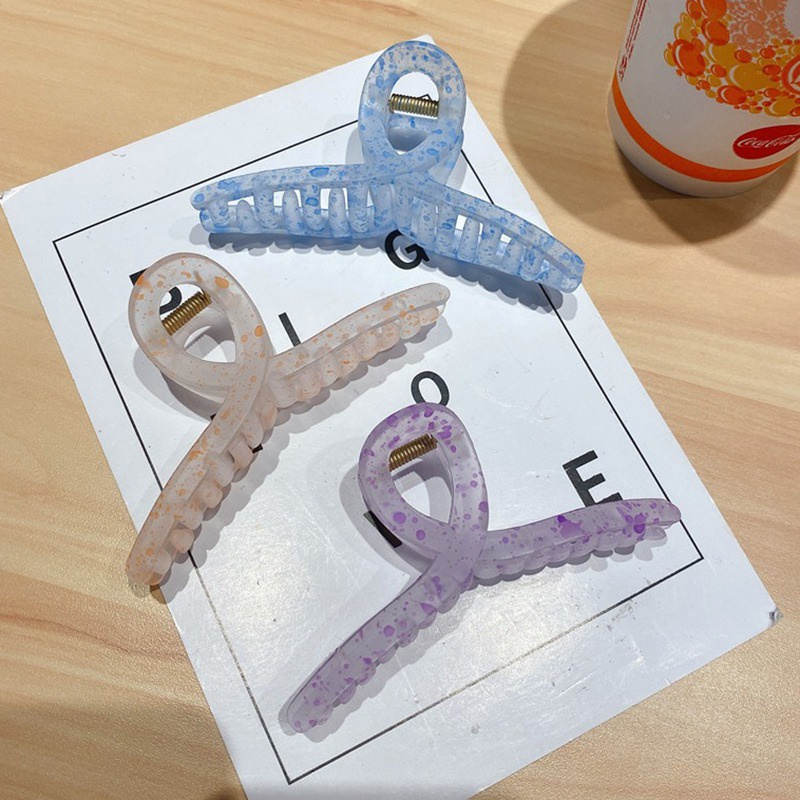 Kẹp Tóc Hình Đuôi Cá Mập Nhiều Màu Sắc Phong Cách Hàn Quốc Thời Trang Mùa Hè Cho Nữ