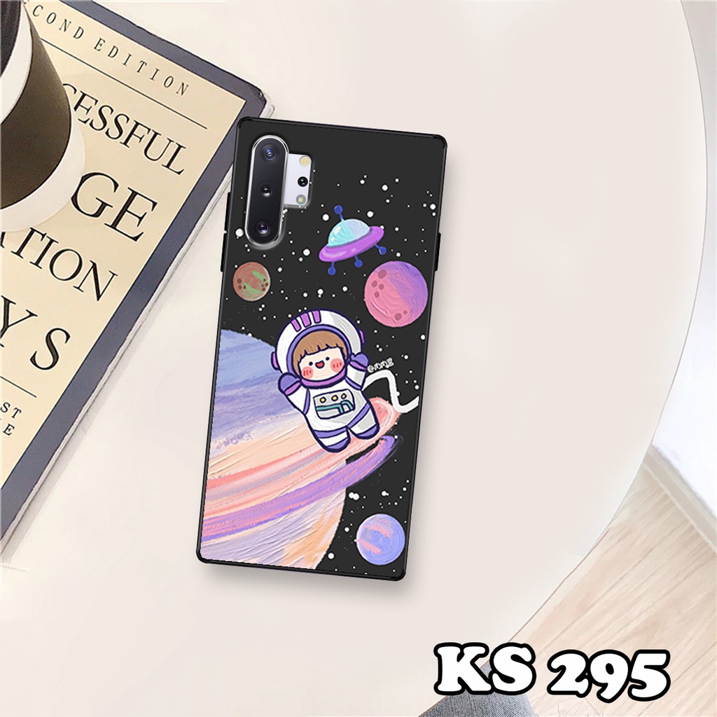 Ốp lưng Samsung Note 10 - Samsung Note 10 Plus - Samsung Note 10 Lite - Ốp in hình Ngân hà &amp; Roro Jumb - Chất liệu TPU