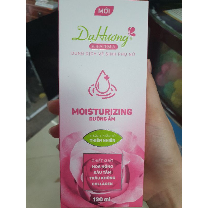 Dung dịch vệ sinh phụ nữ Dạ hương pharma 120ml