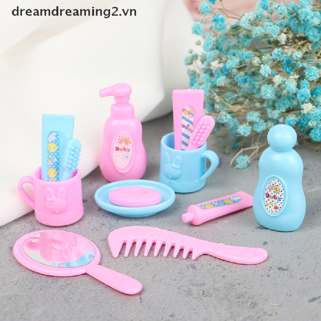 Bàn Chải Đánh Răng Mini 1 / 6 1 / 12 Cho Búp Bê