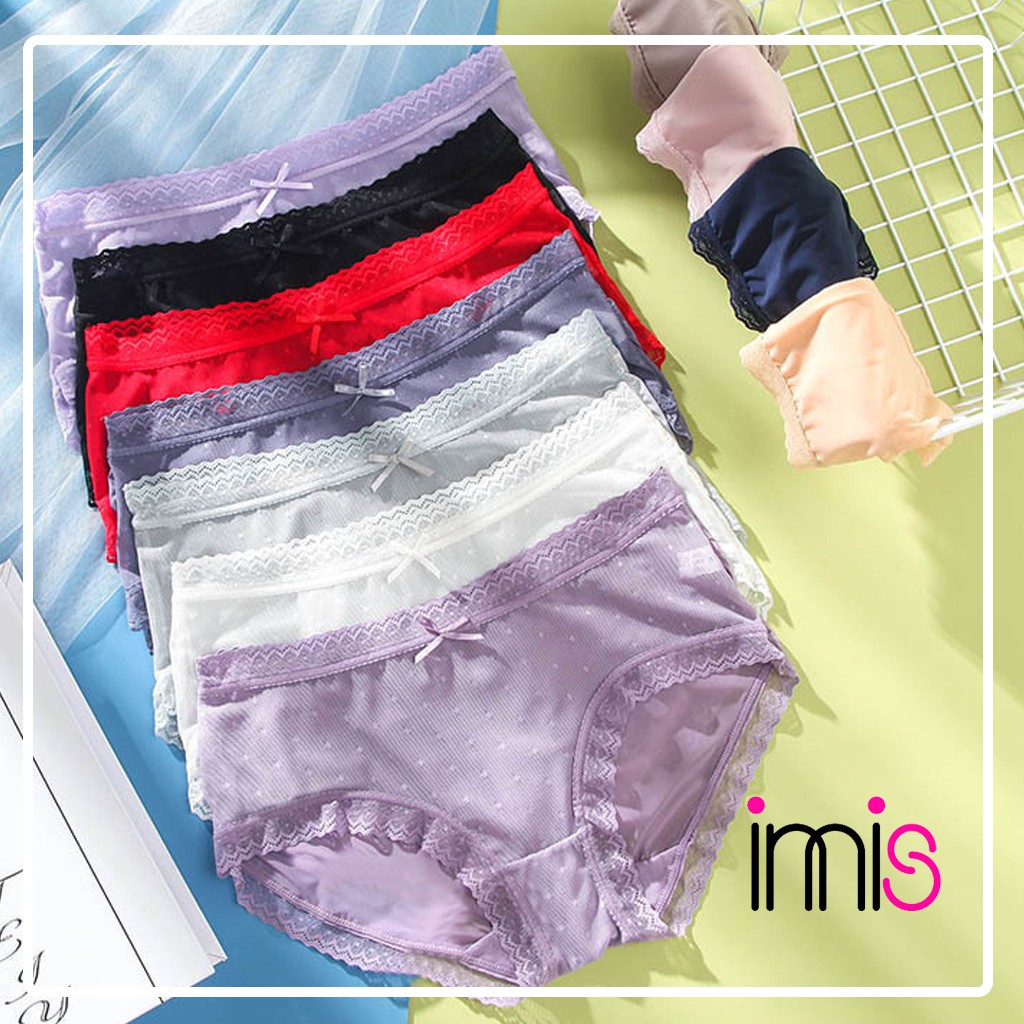 Quần lót nữ thun lạnh trơn thông hơi cao cấp kháng khuẩn siêu mỏng dễ thương freesize Mã DQ866 | BigBuy360 - bigbuy360.vn