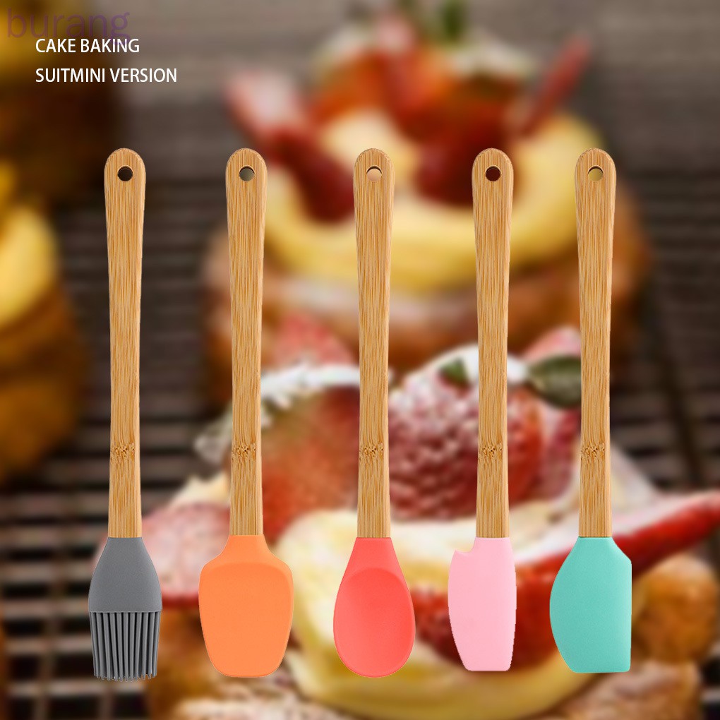 Bộ dụng cụ thìa nhựa làm bếp/ làm bánh đa năng