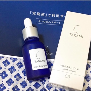 Serum tái sinh vỏ da takami skin peel