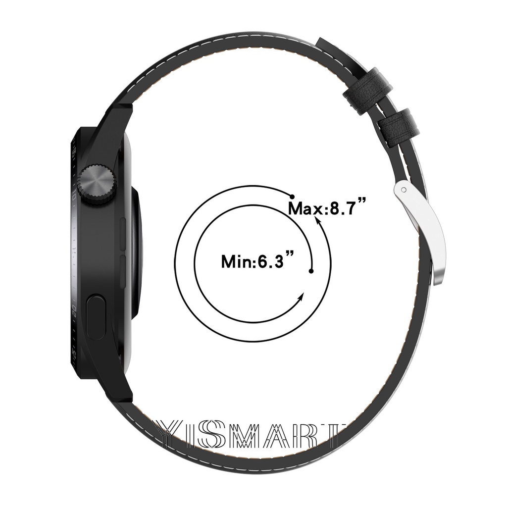 Dây Đeo Da Thay Thế Cho Đồng Hồ Thông Minh Huawei Watch GT3 Pro 20/22mm