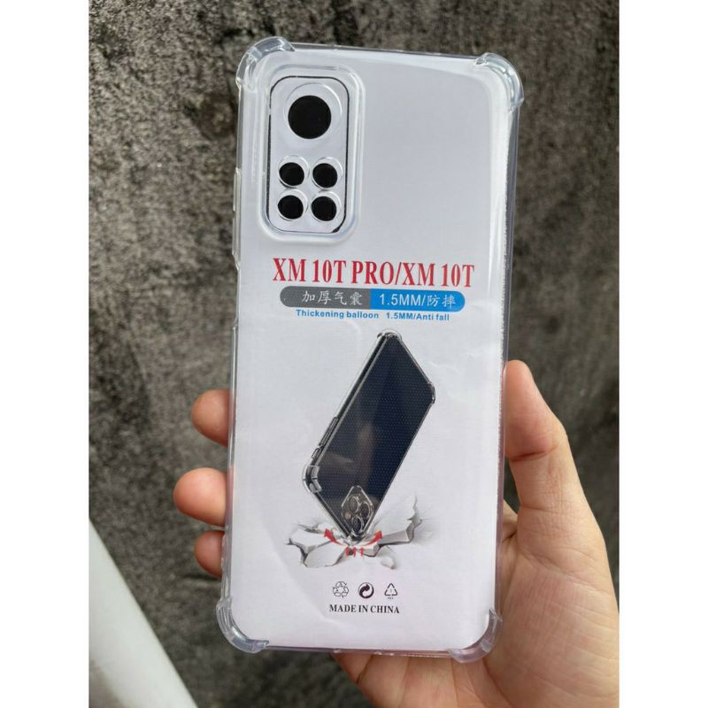 Xiaomi Mi 10T, Mi 10T Pro_Ốp lưng dẻo chống sốc bảo vệ camera bo 4 góc tromg suốt