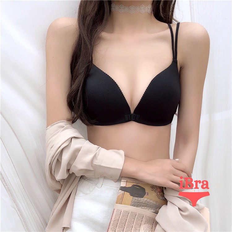 Áo Lót Bra Nữ Cài Trước Đệm Mỏng Nâng Ngực Bàn Tay Dây Mảnh Sexy BR01