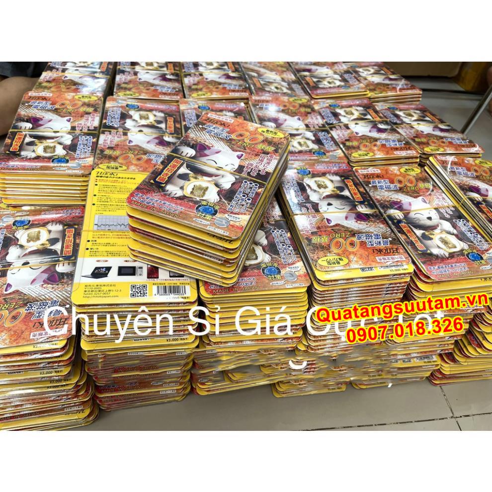 Chip chắn sóng điện từ, chắn bức xạ từ điện thoại, mèo thần tài 24k - GIÁ SĨ
