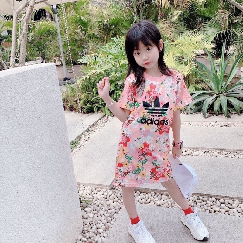 Váy Adidas vảy sơn bé gái