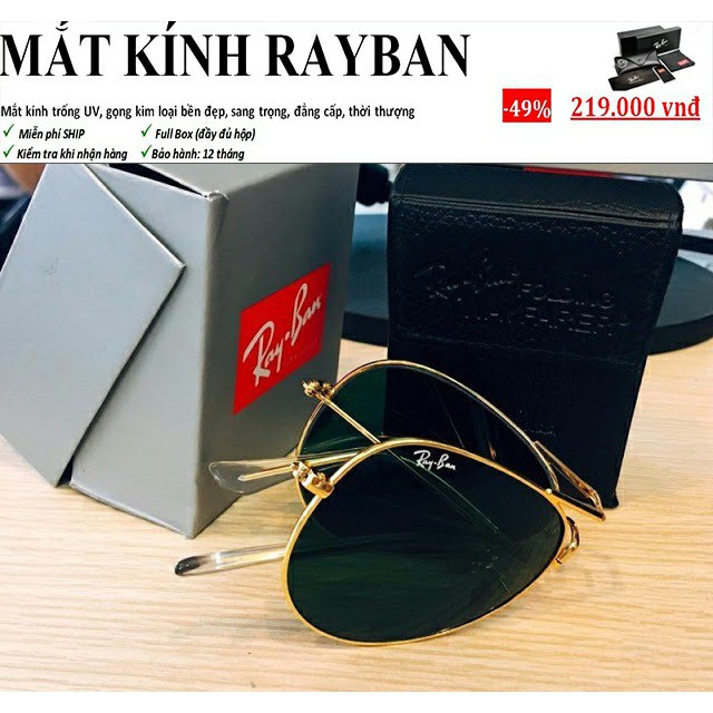 KÍNH GẤP NAM-NỮ [FULL BOX] - Có video sản phẩm | BigBuy360 - bigbuy360.vn