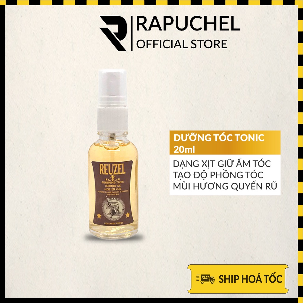 Chai Xịt Tạo Phồng Giữ Nếp Reuzel Grooming Tonic Chính Hãng  Pre-Styling Reuzel Grooming Tonic Rapuchel Store T01