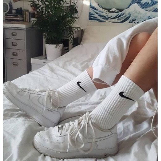 Tất nik3 cao cấp 100% cotton co dãn unisex phong cách hàn quốc