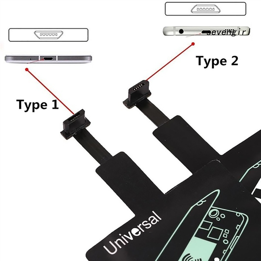 Bộ Sạc Không Dây Sev-Qi Cho Android Iphone