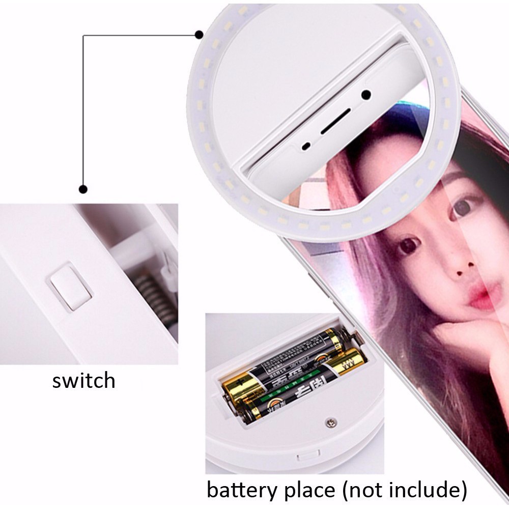 Đèn LED 36 bóng hỗ trợ chụp ảnh tự sướng