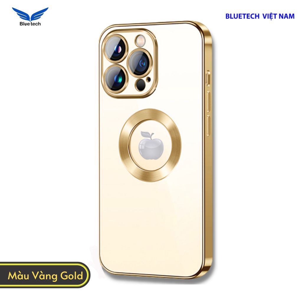 Ốp lưng iphone mạ Điện 6D chống rơi, sang trọng cho Iphone 11/11pro/11promax/12/12pro/12promax/13/14/14ProMax - Bluetech
