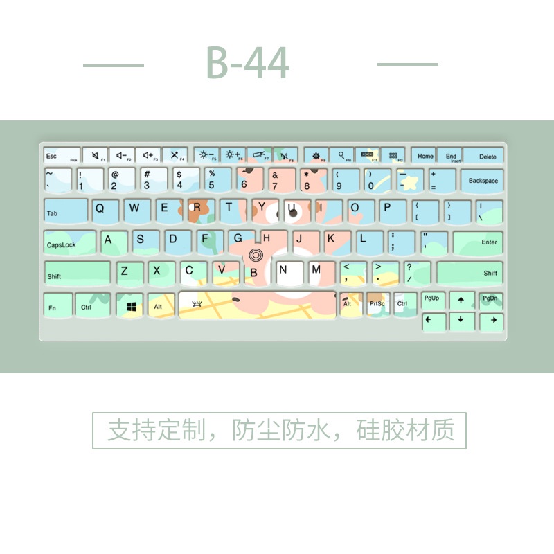 Phim Dán Bảo Vệ Bàn Phím Chống Bụi Họa Tiết Hoạt Hình Cho 13.3 "Lenovo THINKPADX230S / X240 / X240S / X250 / X260 / X270 / X280 / X380 / X390 / X395 / ThinkPad X