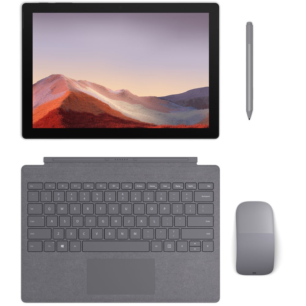 Laptop Microsoft Surface Pro 7 12.3-inch Core i5 8GB 256GB Black (model: 1866) PUV-00016 | BigBuy360 - bigbuy360.vn
