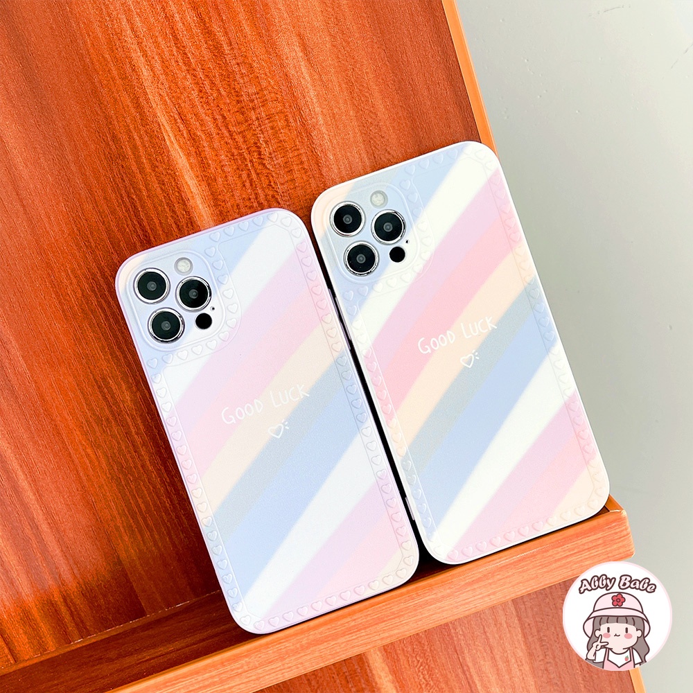 Ốp Điện Thoại TPU Mềm Chống Sốc Màu Kẹo Hình Trái Tim 3D Cho IP 13 12 11 Pro Max XR 8 7 Plus