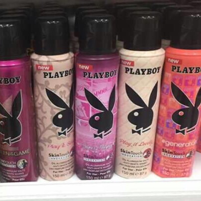 Xịt khử mùi toàn thân Playboy nữ mới 150ml