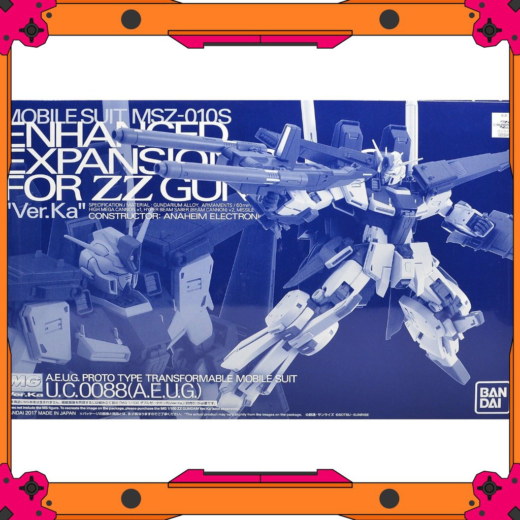 Mô hình lắp ráp Gundam MG Bộ phụ kiện mở rộng Enhanced Expansion Part cho ZZ Gundam ver Ka (P-Bandai