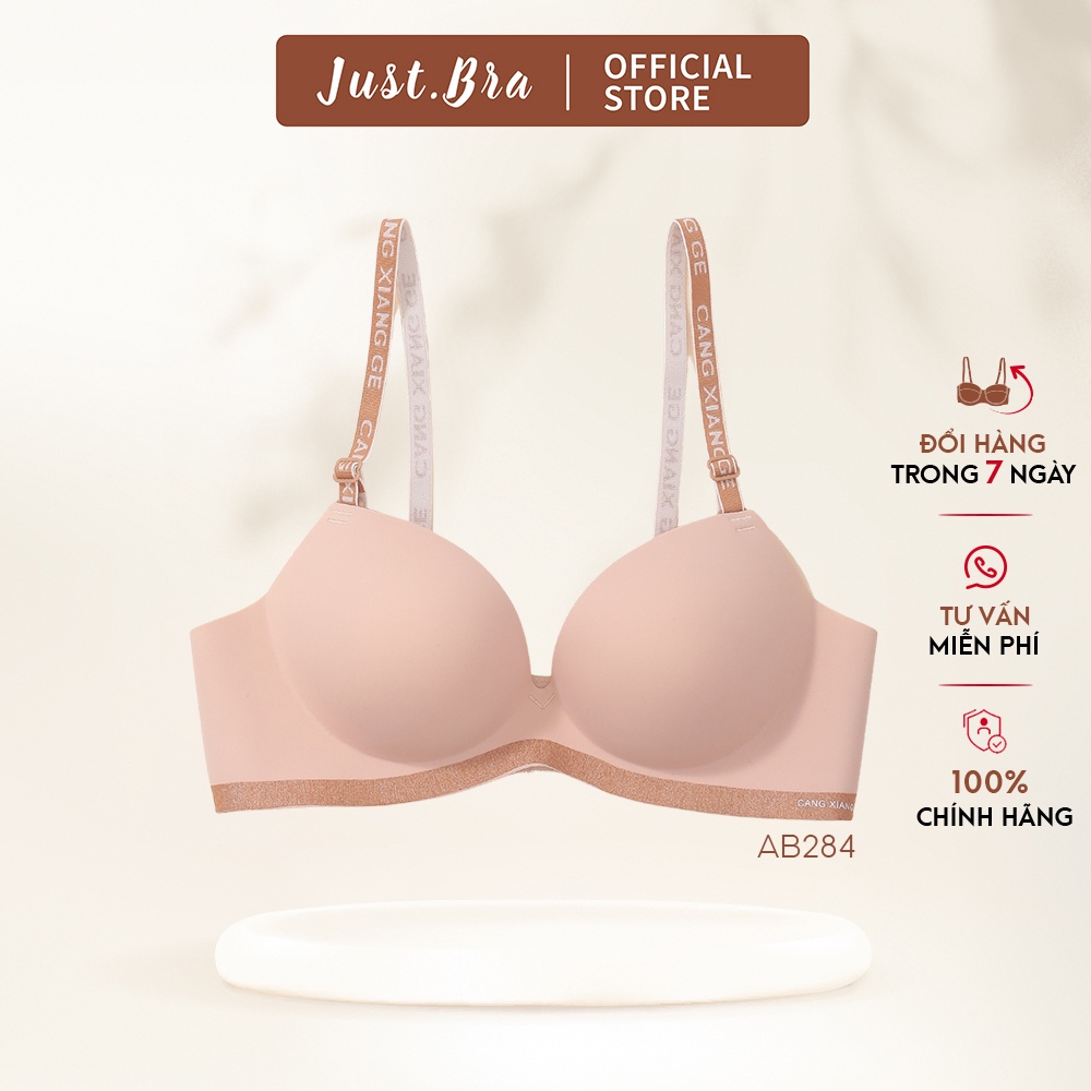 Áo ngực Just Bra thiết kế bàn tay nâng ngực, chất liệu su đúc AB284