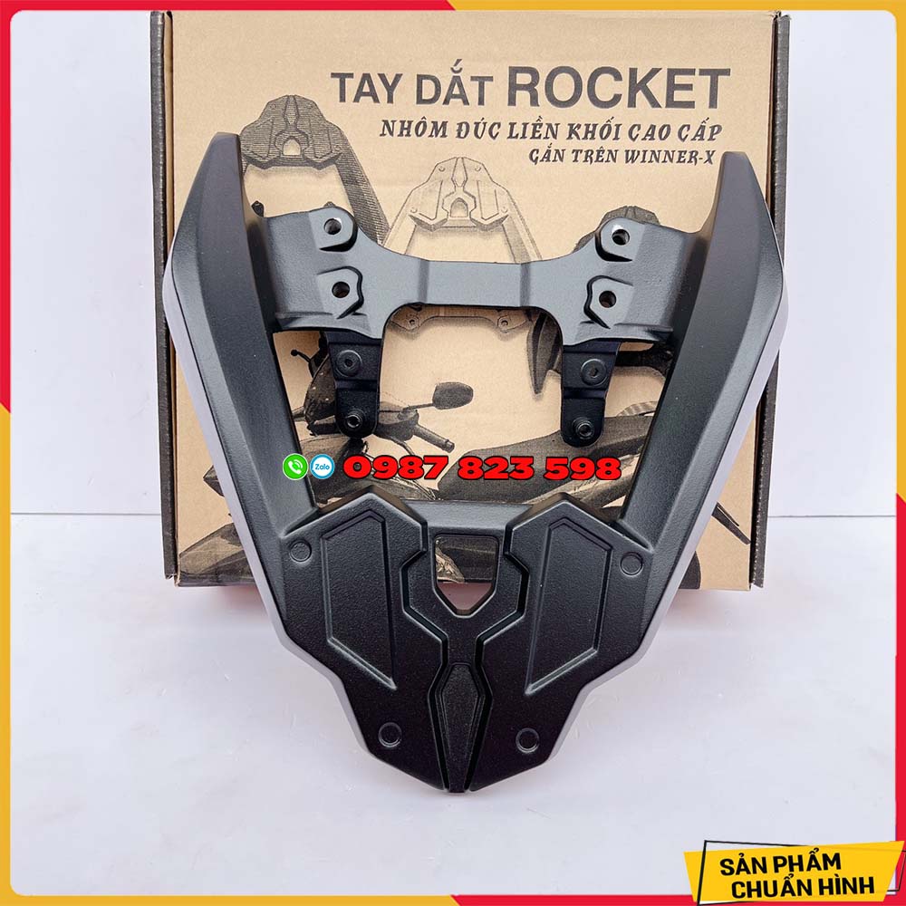 Tay Dắt Winner X 2019 - 2022 - Winner V2,V3 Đúc Gang Nguyên Khối Mẫu Rocket - Full Box, Tay Dắt Winner X 2022, V3