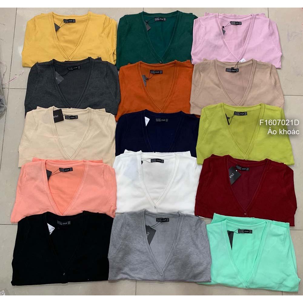 Áo khoác cadigan len nút bọc hàng nhập QC | ATB | BigBuy360 - bigbuy360.vn