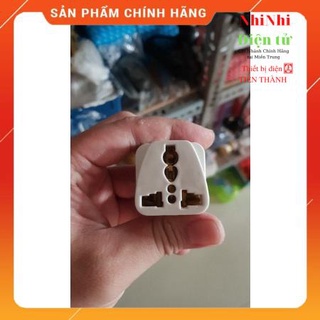 Ổ cắm chuyển đổi ổ 3 chấu thành 2 chấu - chuyển đổi sạc 3 chân - đầu nối ổ cắm 3_nhinhi_dientu