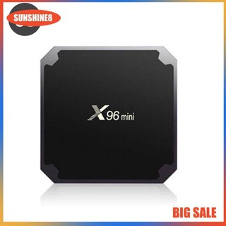 X96mini xem 4K 3D video Android tv box android 7.12 xem YouTube S905W  1G + 8G / 2G + 16G