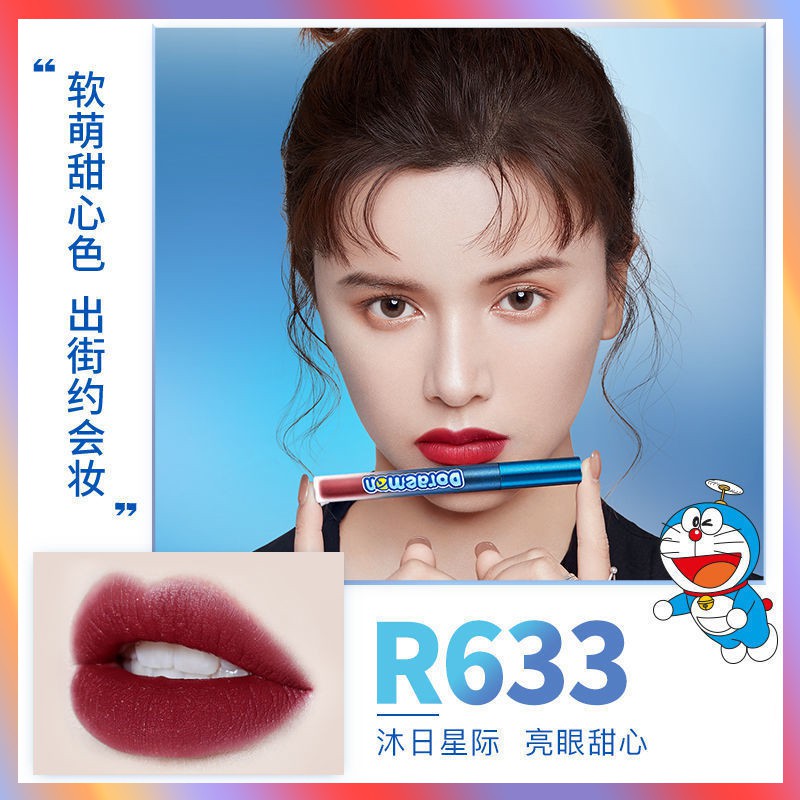 (hàng Mới Về) Son Môi Zwx Màu Lì Mịn Như Nhung Hình Doraemon | BigBuy360 - bigbuy360.vn